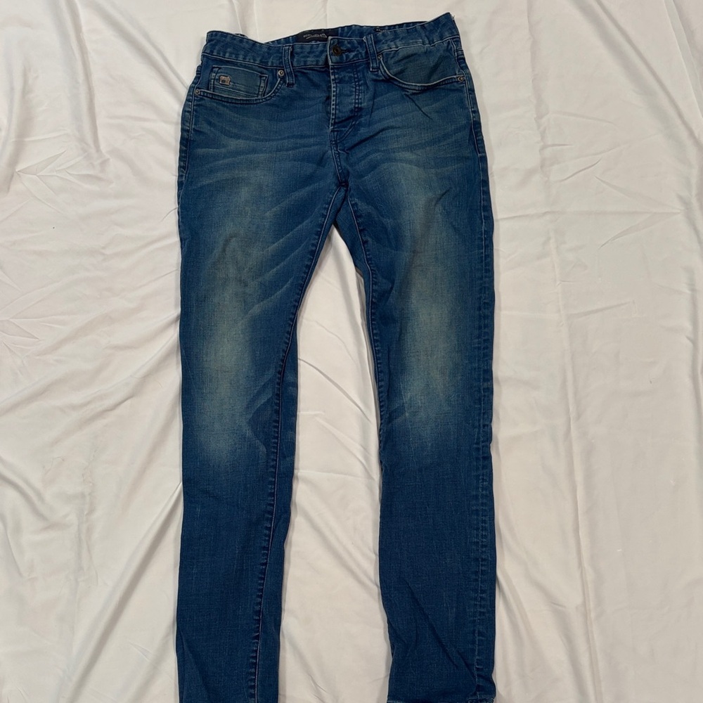 Scotch & Soda Men's Dark Blue Slim Jeans